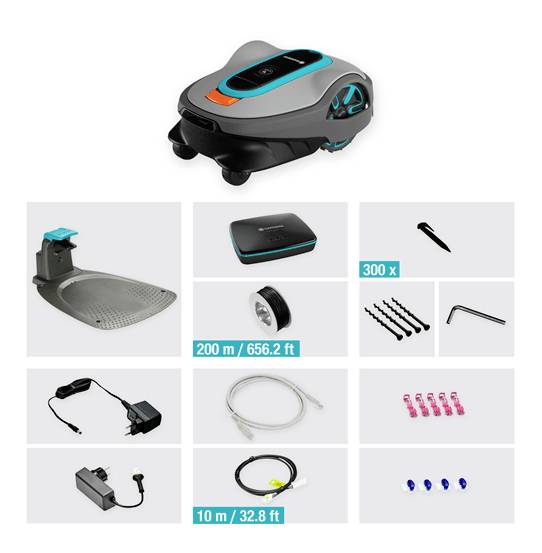 GARDENA 19701-60 smart SILENO life Mähroboter Geeignet für Fläche max. 750 m²