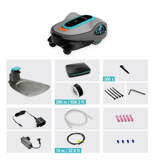 GARDENA 19702-60 smart SILENO life Mähroboter Geeignet für Fläche max. 1000 m²