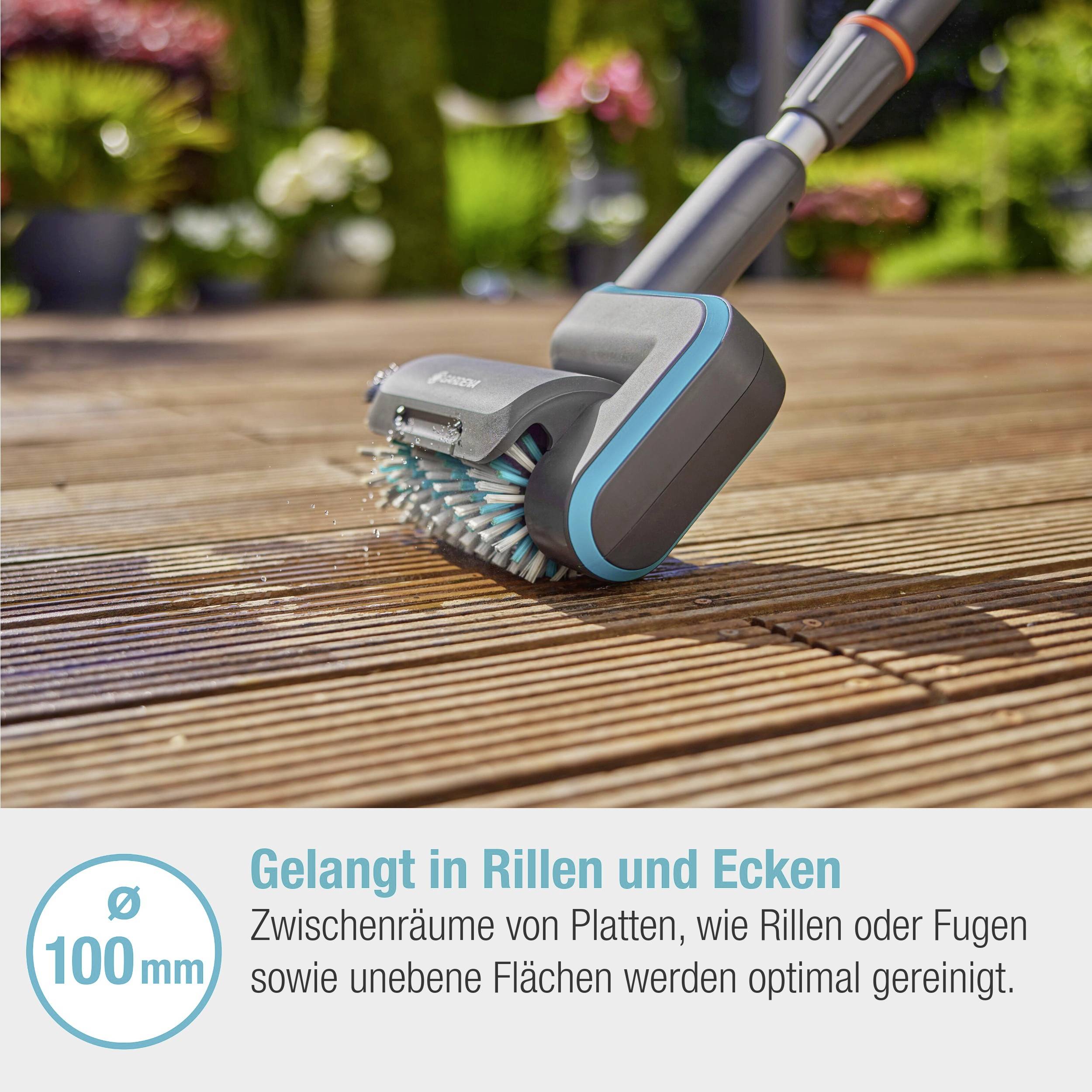 GARDENA 14848-20 Unsiversal Walzenbürste