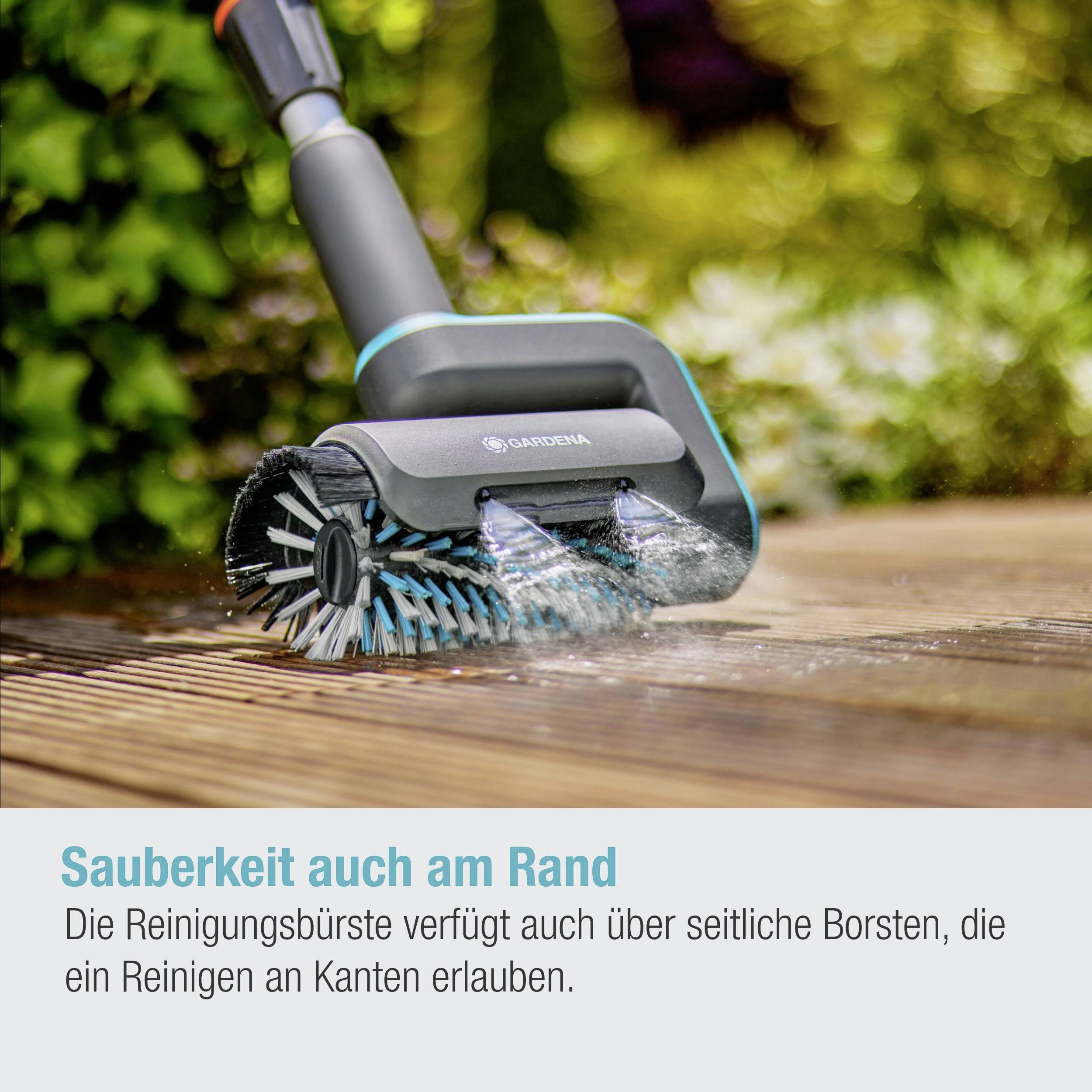 GARDENA 14848-20 Unsiversal Walzenbürste