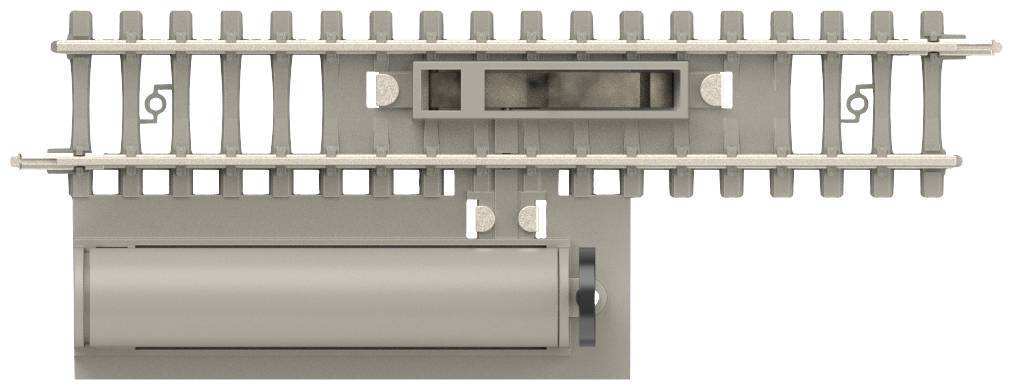 MiniTrix 14569 N Gleis Entkupplungsgleis, Betonschwelle 76.3mm 1St.