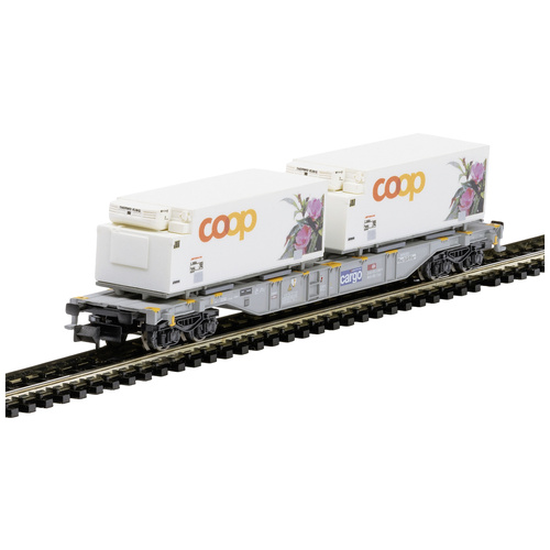 MiniTrix 15494 N Containertragwagen "coop®" der SBB