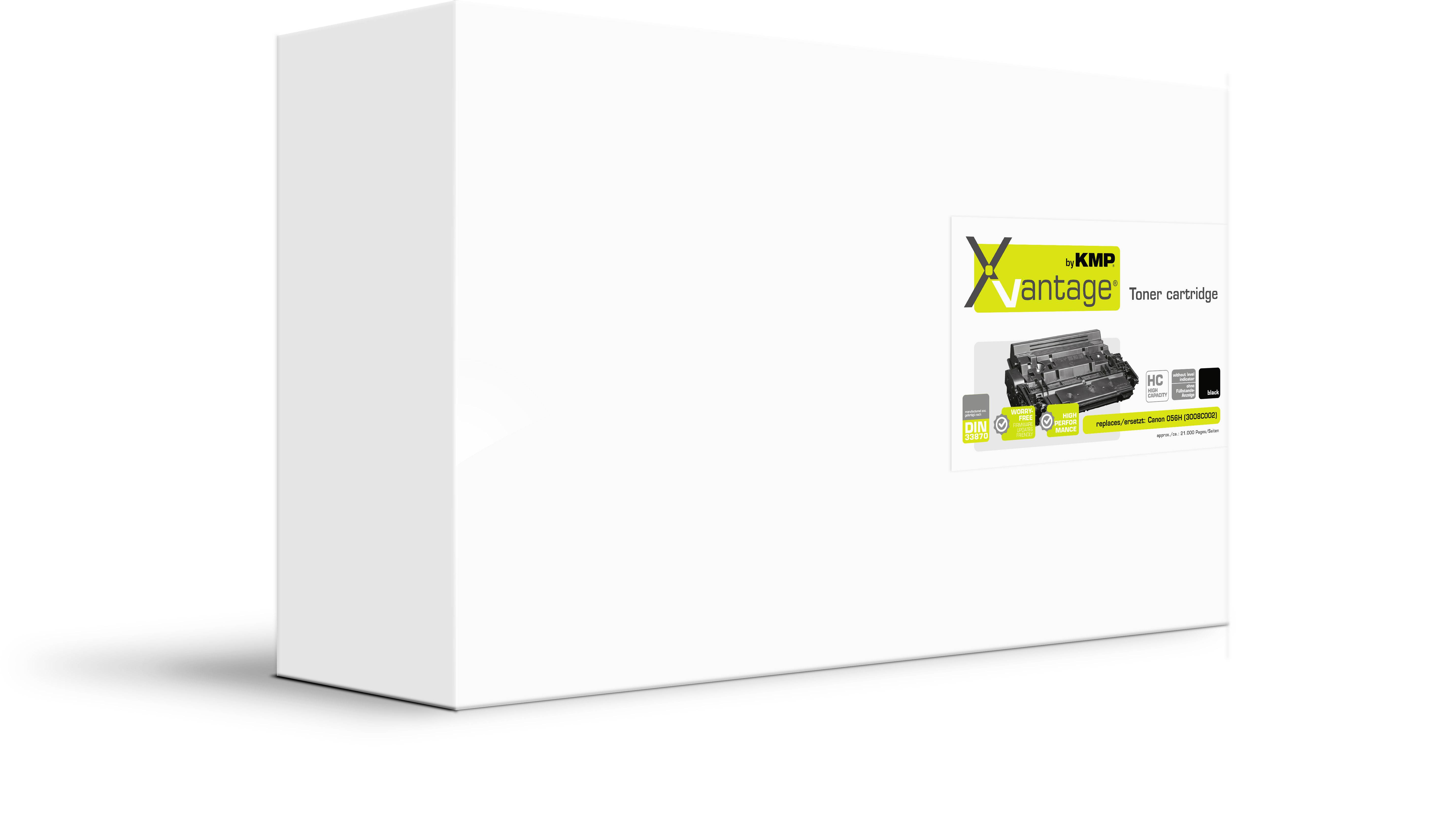 KMP Toner ersetzt Canon 056H Kompatibel Schwarz 21000 Seiten 3616,3080