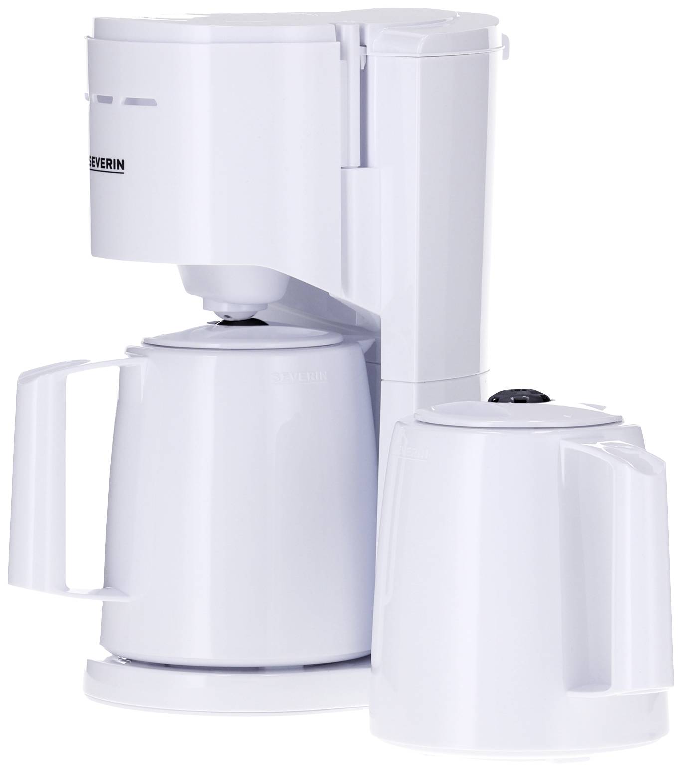 Severin KA 9309 Kaffeemaschine Weiß Isolierkanne