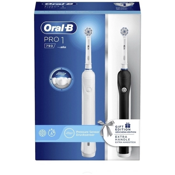 Oral-B Pro 790 Duo 351707 Elektrische Zahnbürste Rotierend/Pulsierend Oral-B Pro 790 Duo 351707 Elektrische Zahnbürste Rotierend/Pulsierend