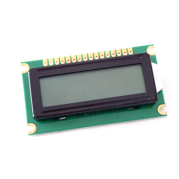 Display Elektronik LCD-Display Schwarz Weiß (B x H x T) 60 x 33 x 12mm DEM08171FGH-PW