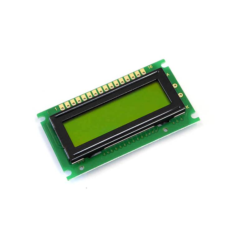 Display Elektronik LCD-Display Schwarz (B x H x T) 60 x 33 x 9.8mm DEM08171SYH