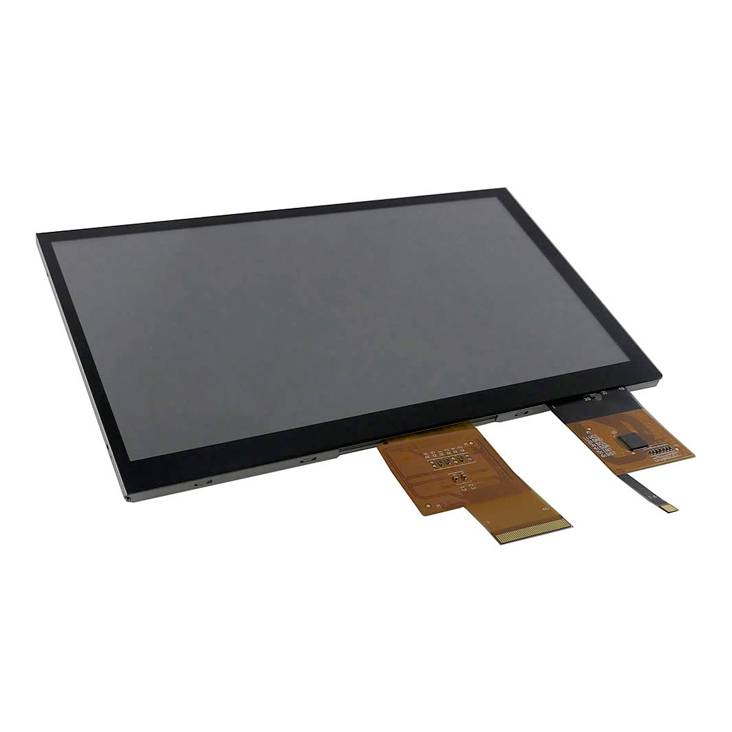 Display Elektronik LCD-Display Weiß 1024 x 600 Pixel (B x H x T) 164.90 x 100.00 x 4.95mm DEM102460M3VMHPWNC