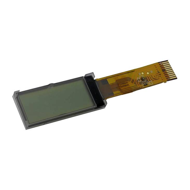 Display Elektronik LCD-Display Weiß 128 x 48 Pixel (B x H x T) 40.00 x 17.15 x 5.50mm DEM128048AFGH-PW