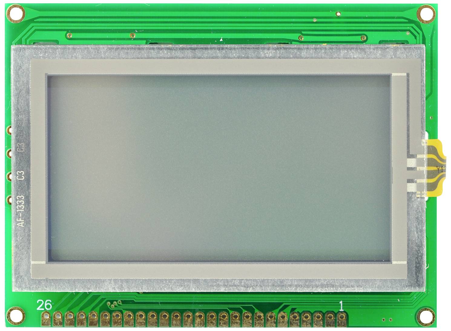 Display Elektronik LCD-Display RGB 128 x 64 Pixel (B x H x T) 93.00 x 70.00 x 14.3mm DEM128064AFGHPRGBT