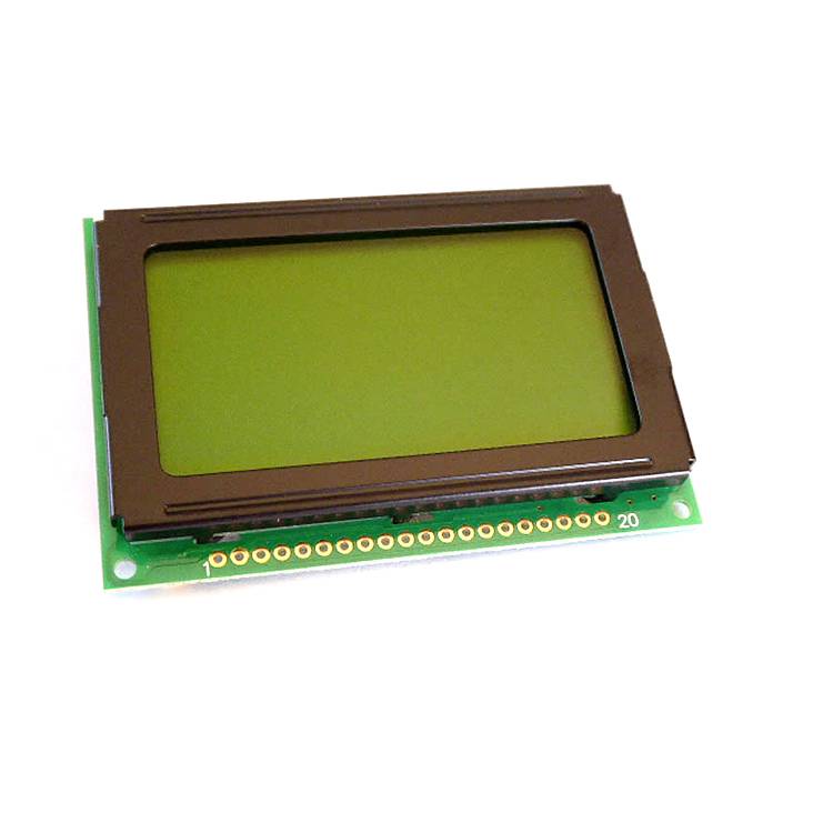 Display Elektronik LCD-Display Gelb-Grün 128 x 64 Pixel (B x H x T) 75.00 x 53.00 x 9.6mm DEM128064BSYH-PY
