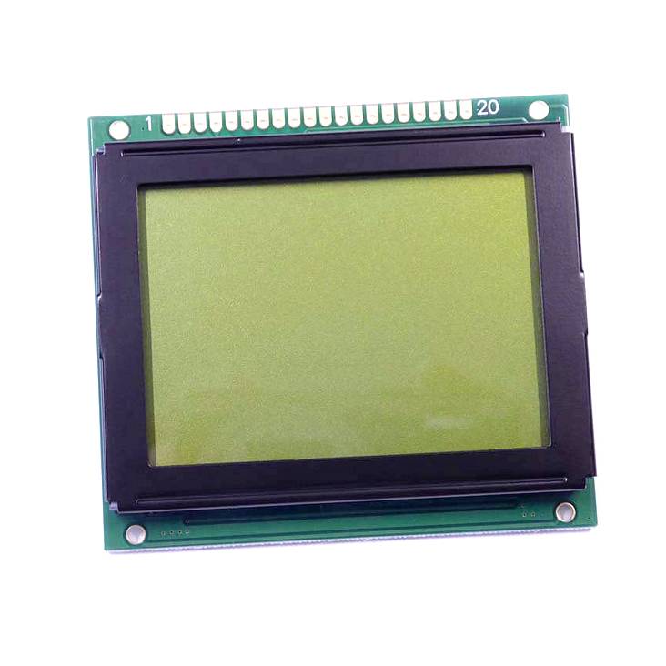 Display Elektronik LCD-Display Gelb-Grün 128 x 64 Pixel (B x H x T) 78.00 x 70.00 x 12.6mm DEM128064H1SYH-PY