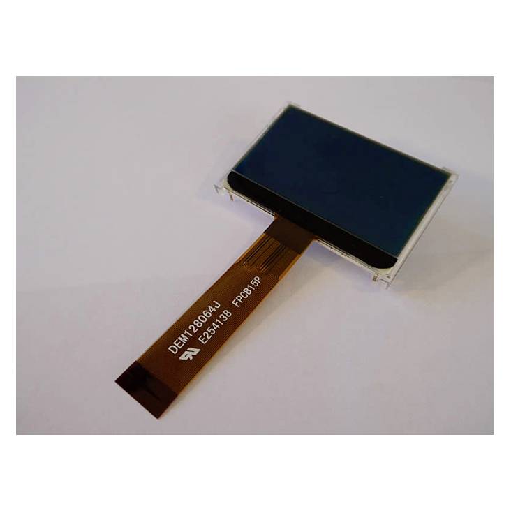 Display Elektronik LCD-Display Weiß 128 x 64 Pixel (B x H x T) 80.00 x 54.00 x 6.5mm DEM128064JSBH-PWN