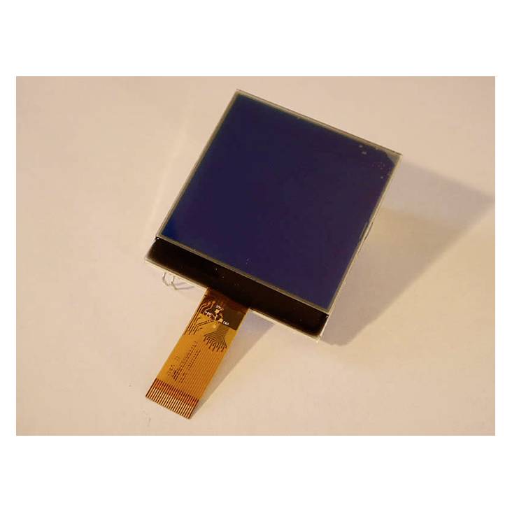 Display Elektronik LCD-Display Weiß 128 x 128 Pixel (B x H x T) 48.00 x 52.80 x 4.4mm DEM128128CSBH-PWN