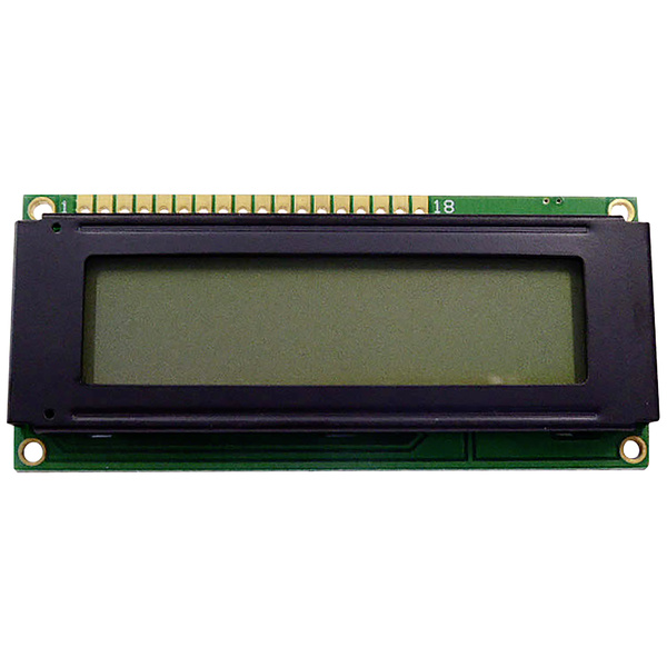 Display Elektronik LCD-Display Schwarz, RGB RGB, Schwarz (B x H x T) 80 x 36 x 10.5mm DEM16216FDH-PRGB-N