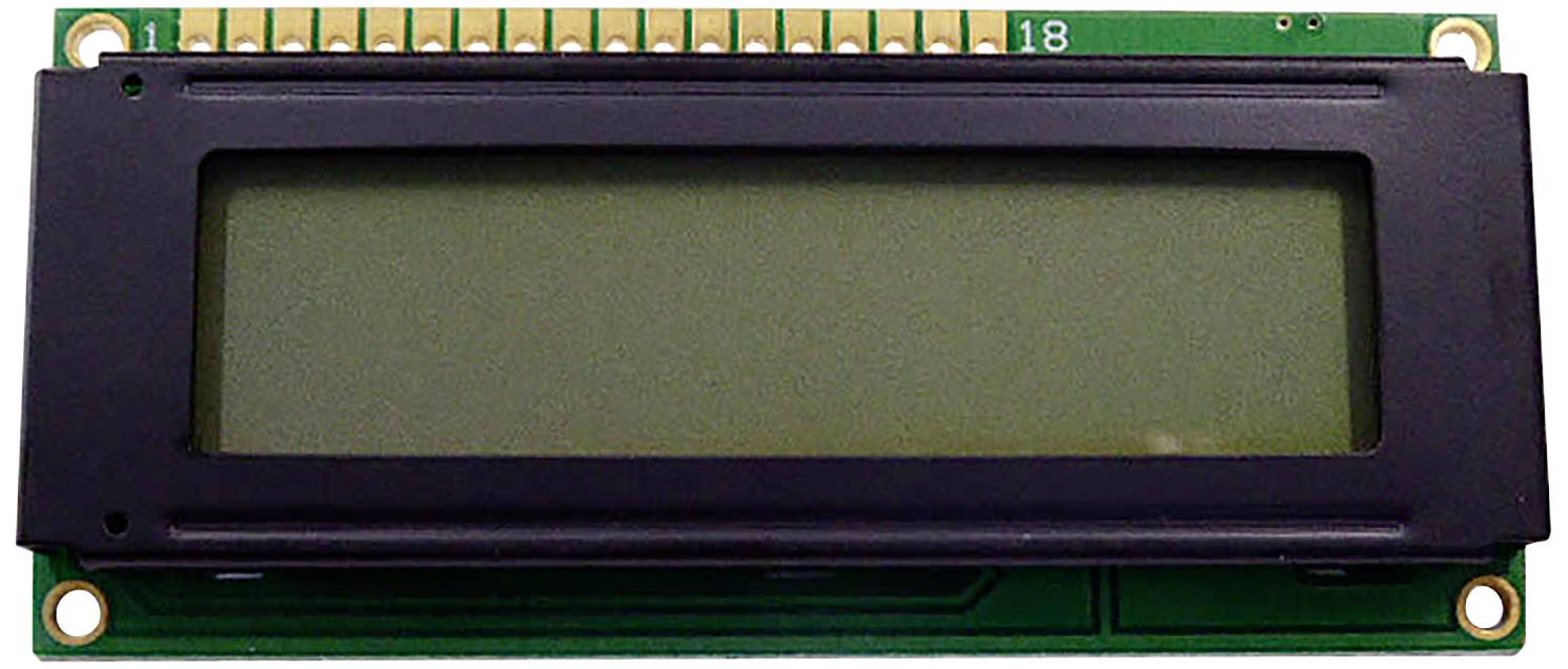Display Elektronik LCD-Display Schwarz, RGB RGB, Schwarz (B x H x T) 80 x 36 x 10.5mm DEM16216FDH-PRGB-N