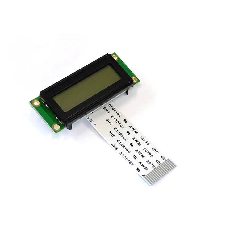Display Elektronik LCD-Display Schwarz Weiß (B x H x T) 53 x 20 x 7.5mm DEM16223FGH-PW