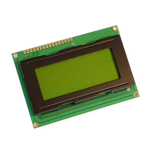 Display Elektronik LCD-Display Schwarz Gelb-Grün (B x H x T) 87 x 60 x 13.5mm DEM16481SYH-LY-CYR