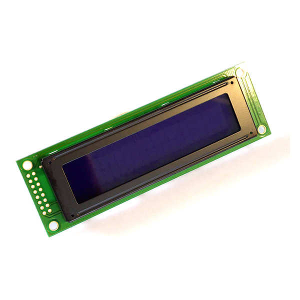 Display Elektronik LCD-Display Schwarz, Weiß Blau (B x H x T) 116 x 37 x 12mm DEM20231SBH-PW-N