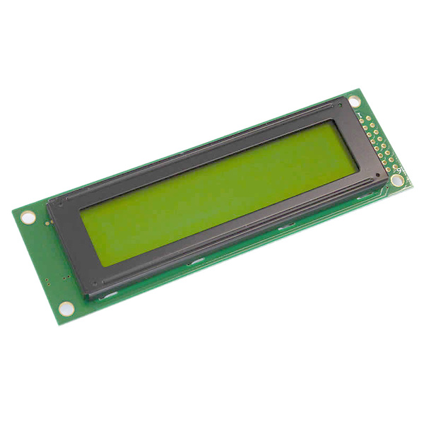 Display Elektronik LCD-Display Schwarz Gelb-Grün (B x H x T) 116 x 37 x 12mm DEM20231SYH-PY-CYR