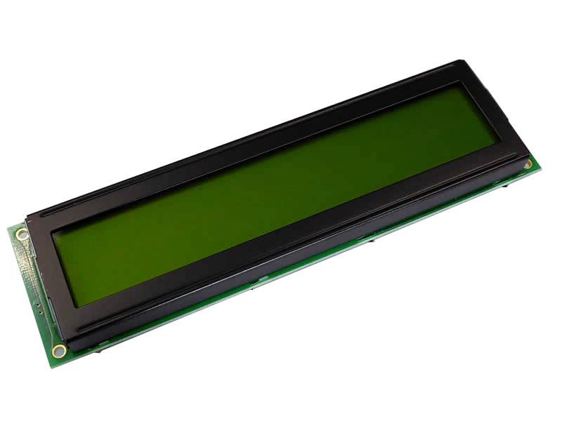 Display Elektronik LCD-Display Schwarz Gelb-Grün (B x H x T) 146 x 43 x 14mm DEM20232SYH-LY-CYR