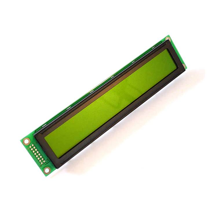 Display Elektronik LCD-Display Schwarz Gelb-Grün (B x H x T) 180 x 40 x 13.9mm DEM20233SYH-LY