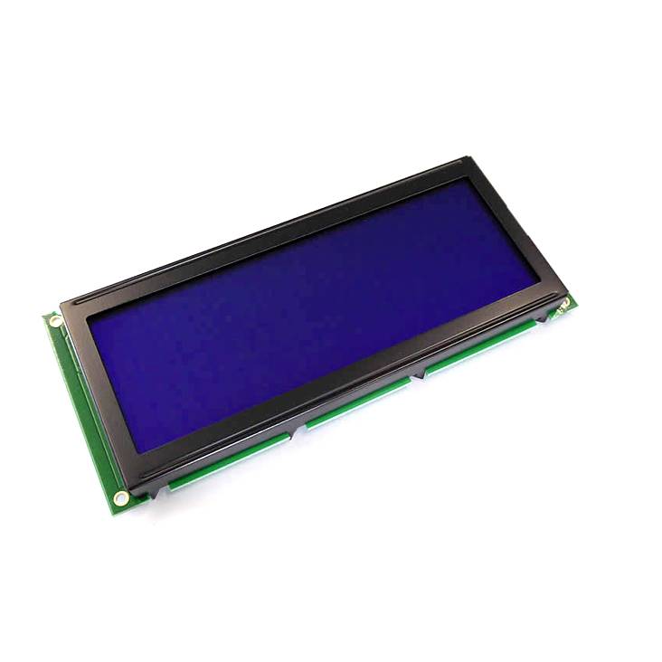 Display Elektronik LCD-Display Schwarz, Weiß Weiß (B x H x T) 146 x 62.5 x 14mm DEM20487SBH-PW-N