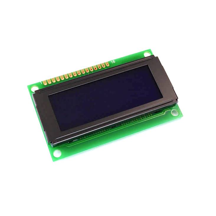 Display Elektronik LCD-Display Schwarz, Weiß Weiß (B x H x T) 77 x 47 x 10.1mm DEM20488SBH-PW-N