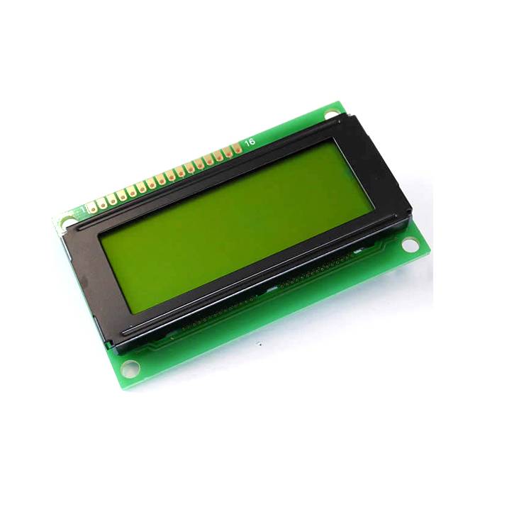 Display Elektronik LCD-Display Schwarz Gelb-Grün (B x H x T) 77 x 47 x 10.1mm DEM20488SYH-PY