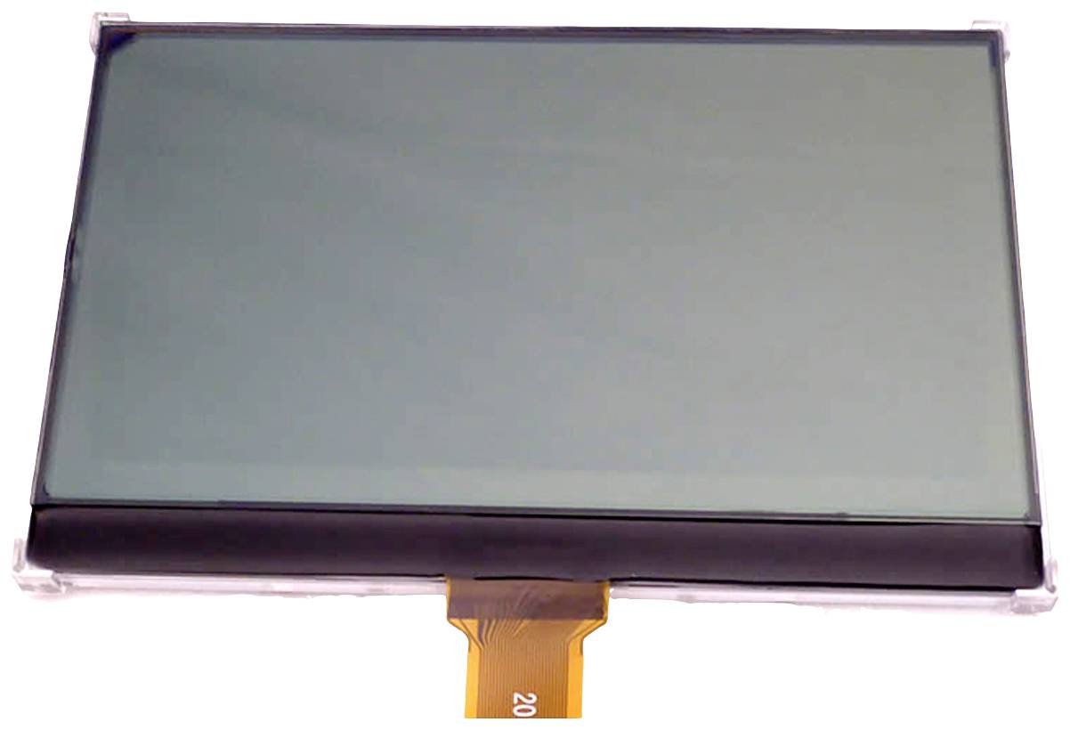 Display Elektronik LCD-Display Weiß 240 x 128 Pixel (B x H x T) 122.20 x 79.80 x 6.5mm DEM240128FFGH-PW