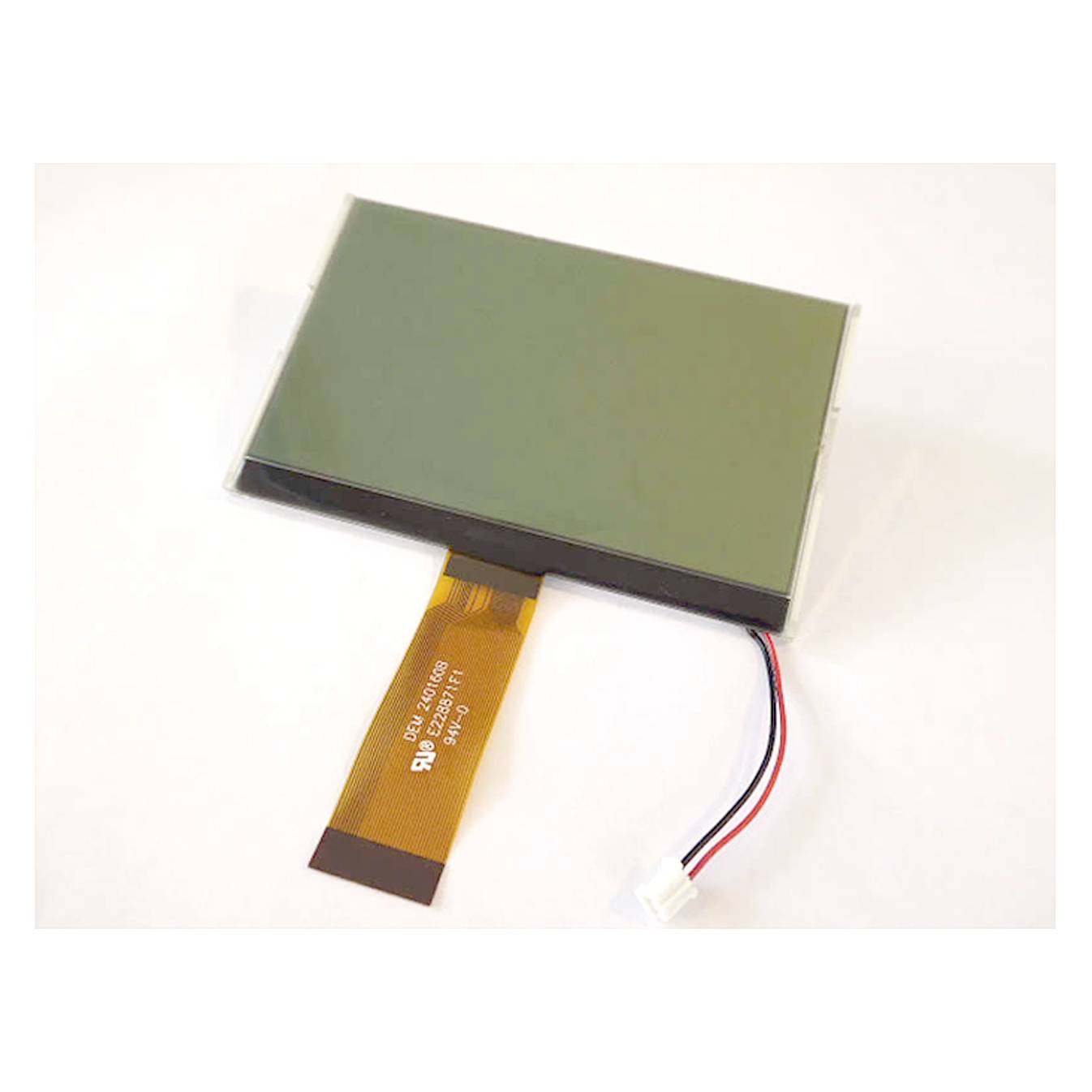 Display Elektronik LCD-Display Weiß 240 x 160 Pixel (B x H x T) 105.50 x 67.20 x 4.2mm DEM240160BFGH-PW