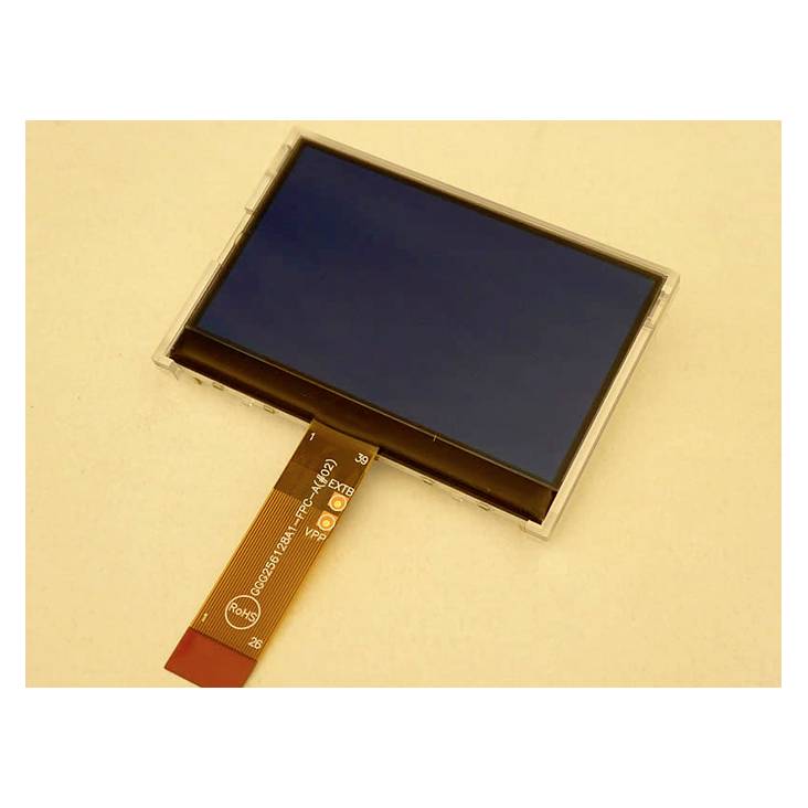 Display Elektronik LCD-Display Weiß 256 x 128 Pixel (B x H x T) 80.00 x 54.00 x 9.5mm DEM256128ASBH-PWN