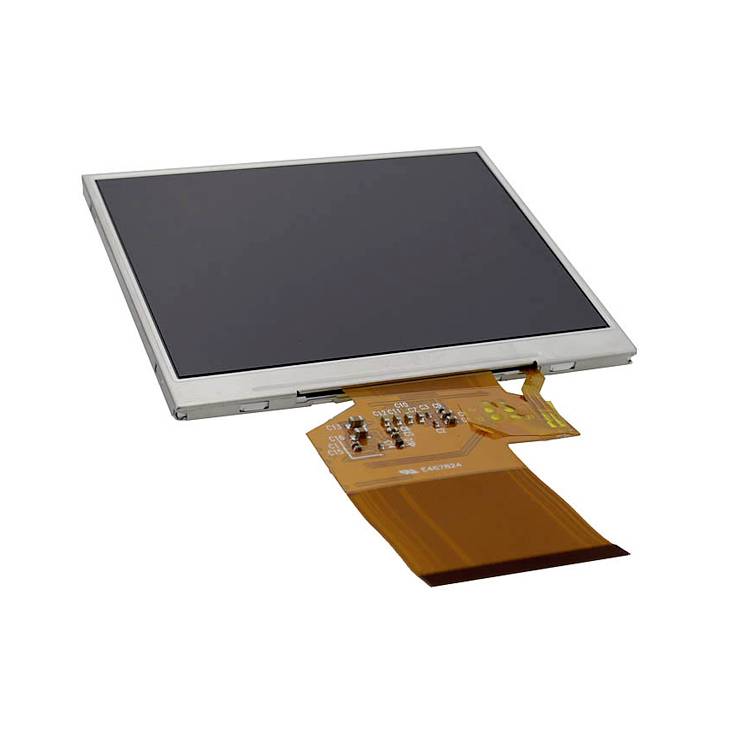 Display Elektronik LCD-Display Weiß 320 x 240 Pixel (B x H x T) 76.90 x 63.90 x 3.00mm DEM320240K1TMH-PWN