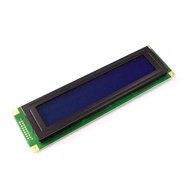 Display Elektronik LCD-Display Schwarz, Weiß Blau (B x H x T) 190 x 54 x 13.7mm DEM40491SBH-PW-N