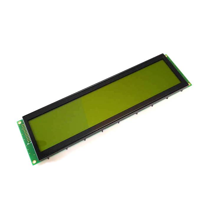 Display Elektronik LCD-Display Schwarz Gelb-Grün (B x H x T) 288.3 x 77.5 x 14mm DEM40492SYH-PY