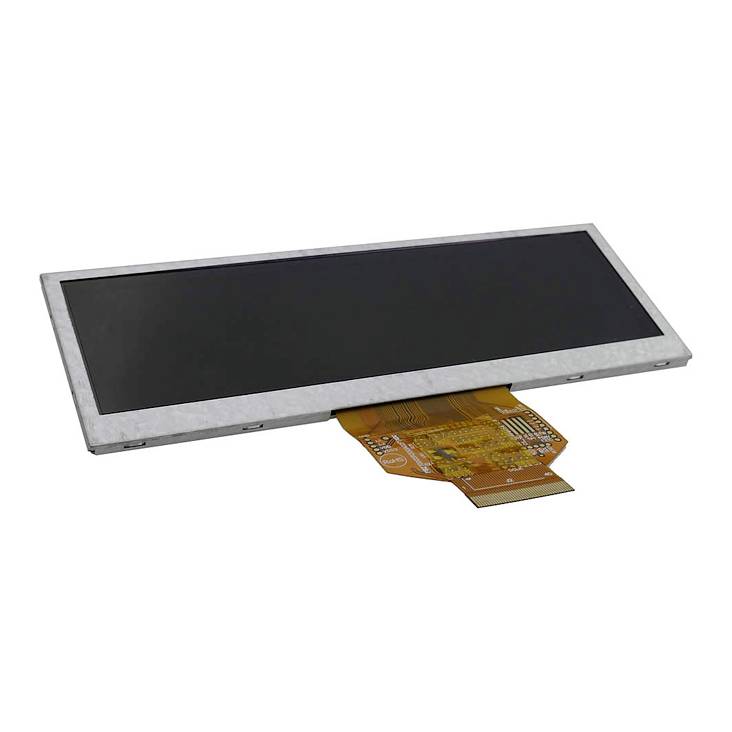 Display Elektronik LCD-Display Weiß 480 x 128 Pixel (B x H x T) 140.40 x 49.87 x 3.0mm DEM480128CTMH-PWN