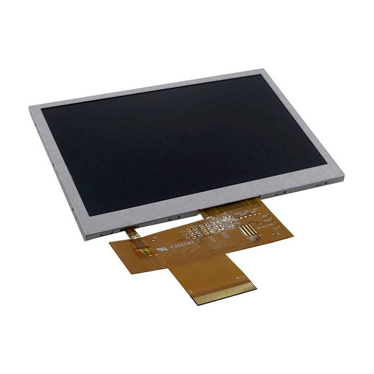 Display Elektronik LCD-Display Weiß 480 x 272 Pixel (B x H x T) 105.50 x 67.20 x 2.90mm DEM480272QVMX-PWN