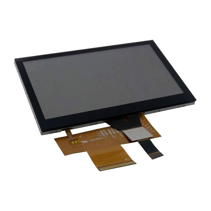 Display Elektronik LCD-Display Weiß 480 x 272 Pixel (B x H x T) 105.50 x 67.20 x 4.80mm DEM480272QVMX-PWNC