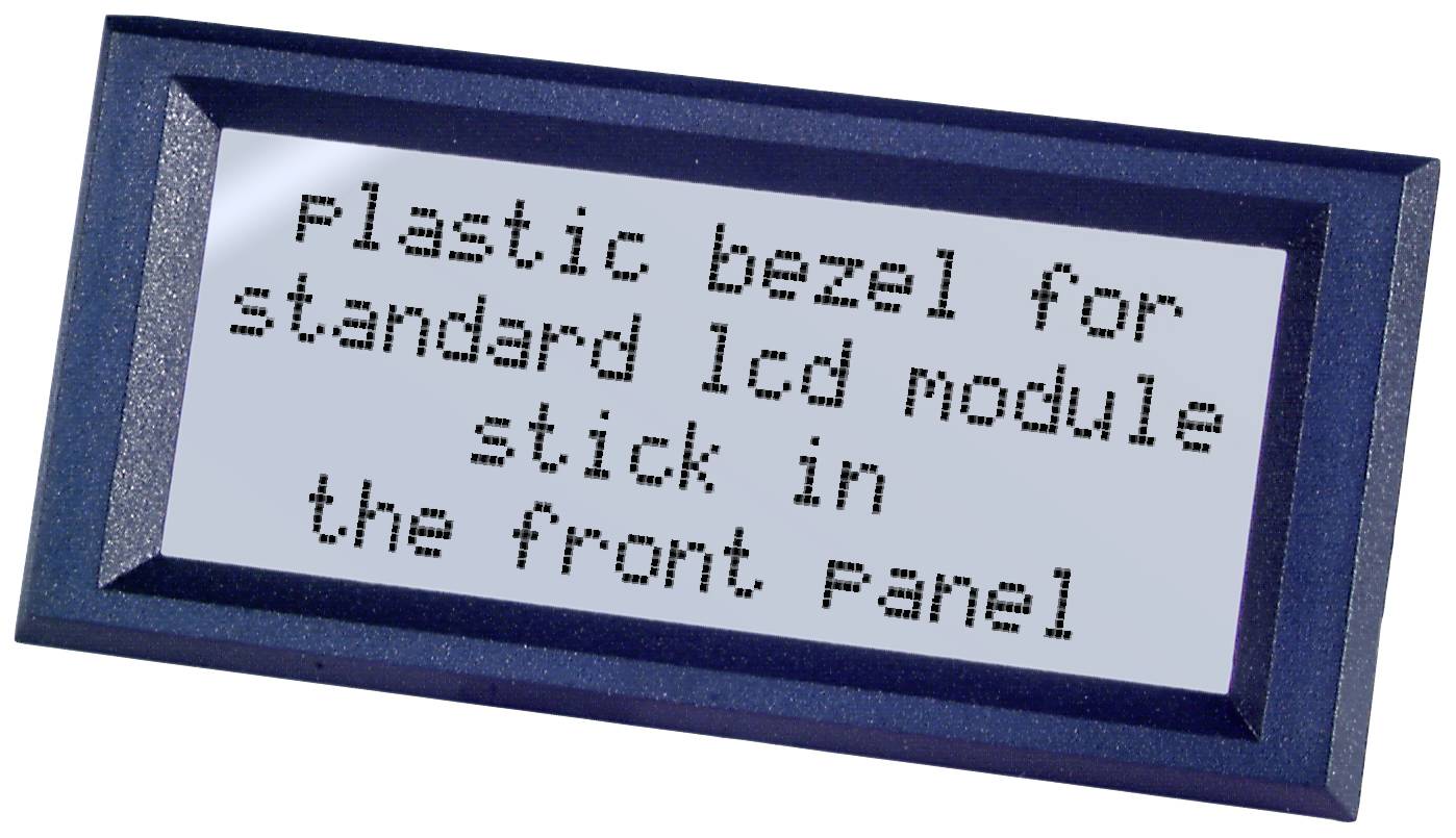 Display Elektronik Frontrahmen (B x H) 114.50mm x 25mm EA017-6UKE