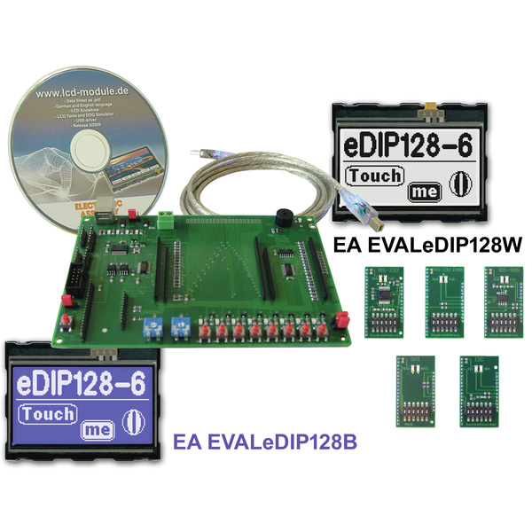 Display Elektronik Display-Entwicklungstool EAEVALEDIP128W