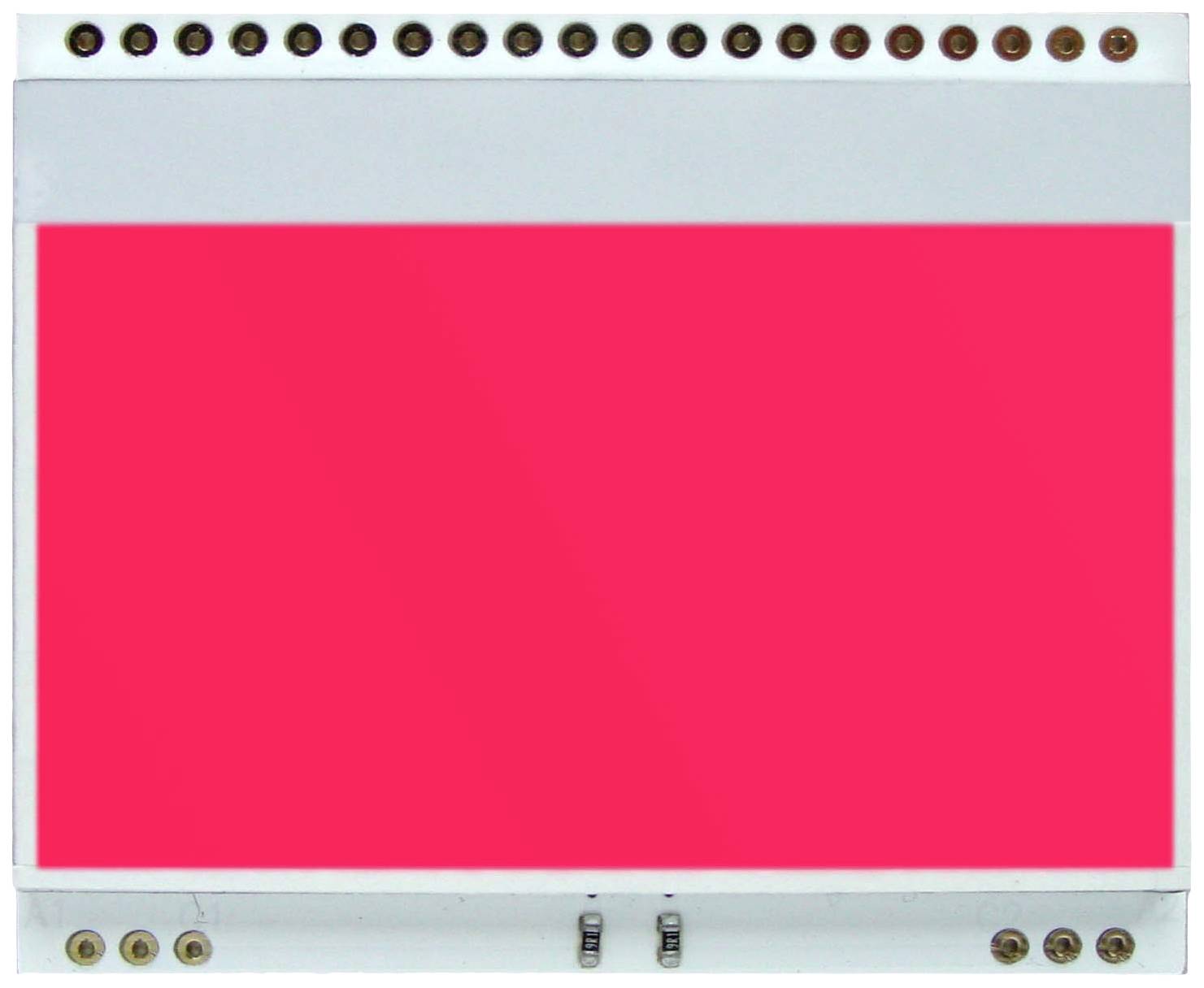 Display Elektronik Hintergrundbeleuchtung Rot
