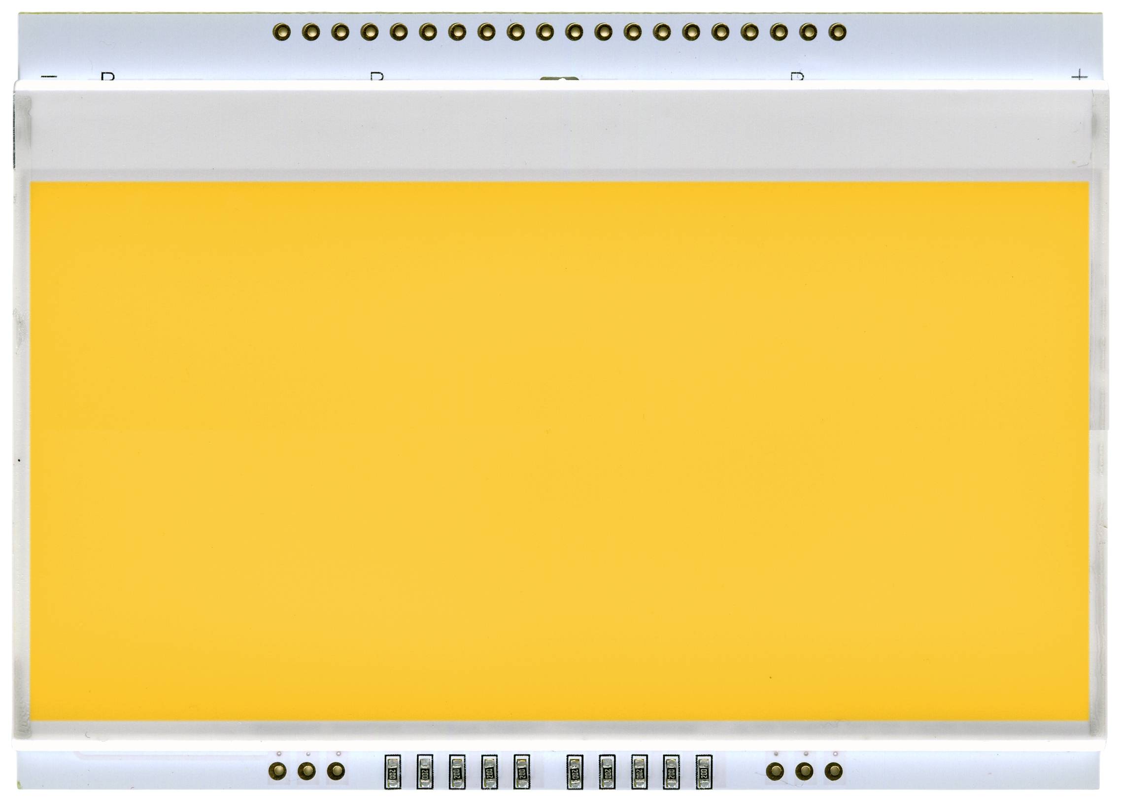 Display Elektronik Hintergrundbeleuchtung Amber