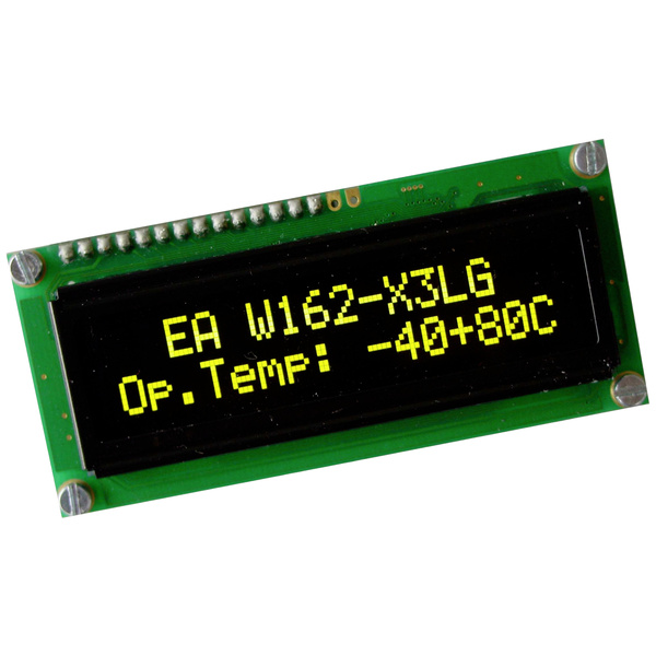 Display Elektronik OLED-Modul Gelb Schwarz (B x H x T) 80 x 36 x 10.00mm