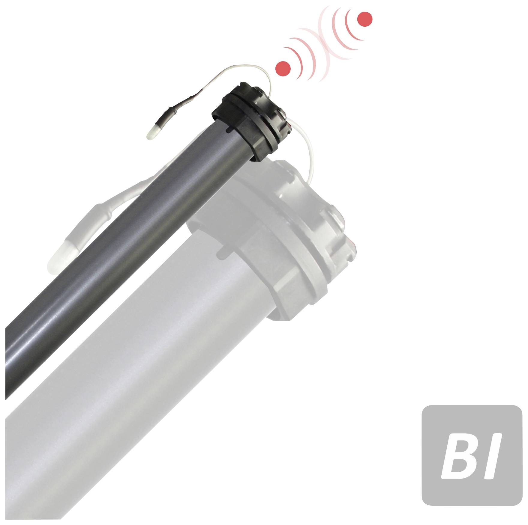 Heicko HREPPF4013-14-BI Funk-Rohrmotor 40mm 29kg 145W 13 Nm