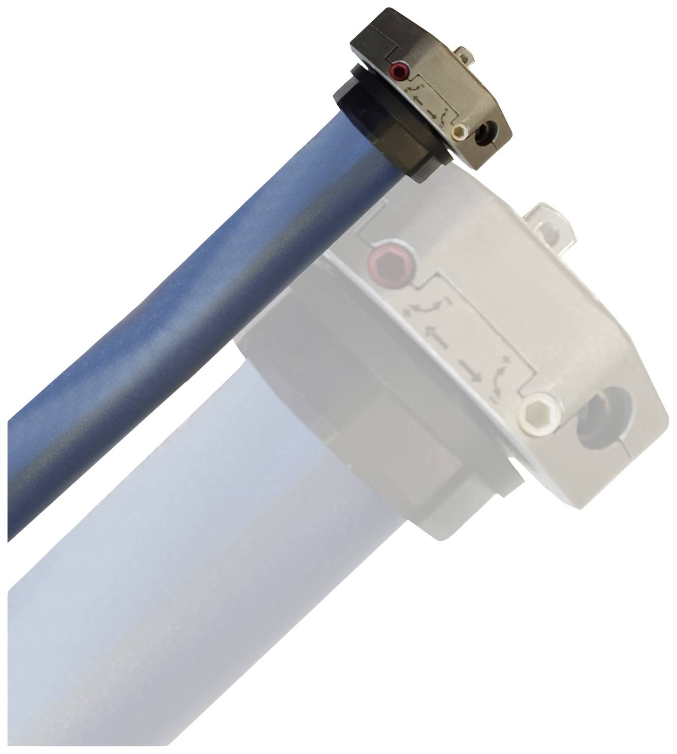 Heicko ERN1060-20 Rohrmotor 60mm 45kg 145W 20 Nm