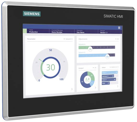 Siemens 6AV2128-3KB40-0AX0 6AV21283KB400AX0 SPS-Bedienpanel