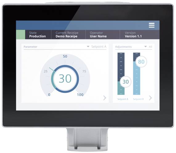 Siemens 6AV2128-3MB57-1BX0 6AV21283MB571BX0 SPS-Bedienpanel