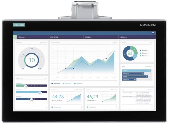Siemens 6AV2128-3UB27-0AX0 6AV21283UB270AX0 SPS-Bedienpanel