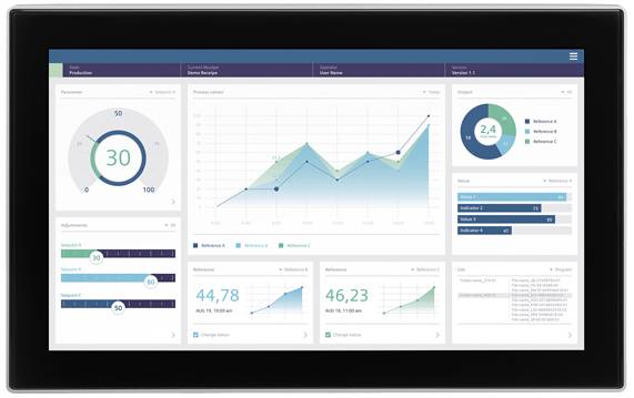 Siemens 6AV2128-3UB57-0BX0 6AV21283UB570BX0 SPS-Bedienpanel