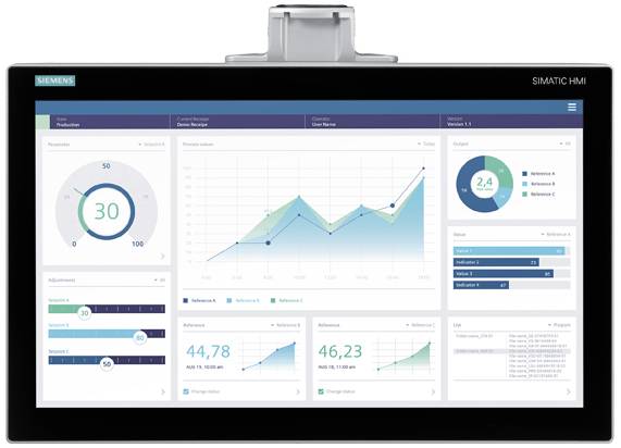 Siemens 6AV2128-3XB27-0AX0 6AV21283XB270AX0 SPS-Bedienpanel